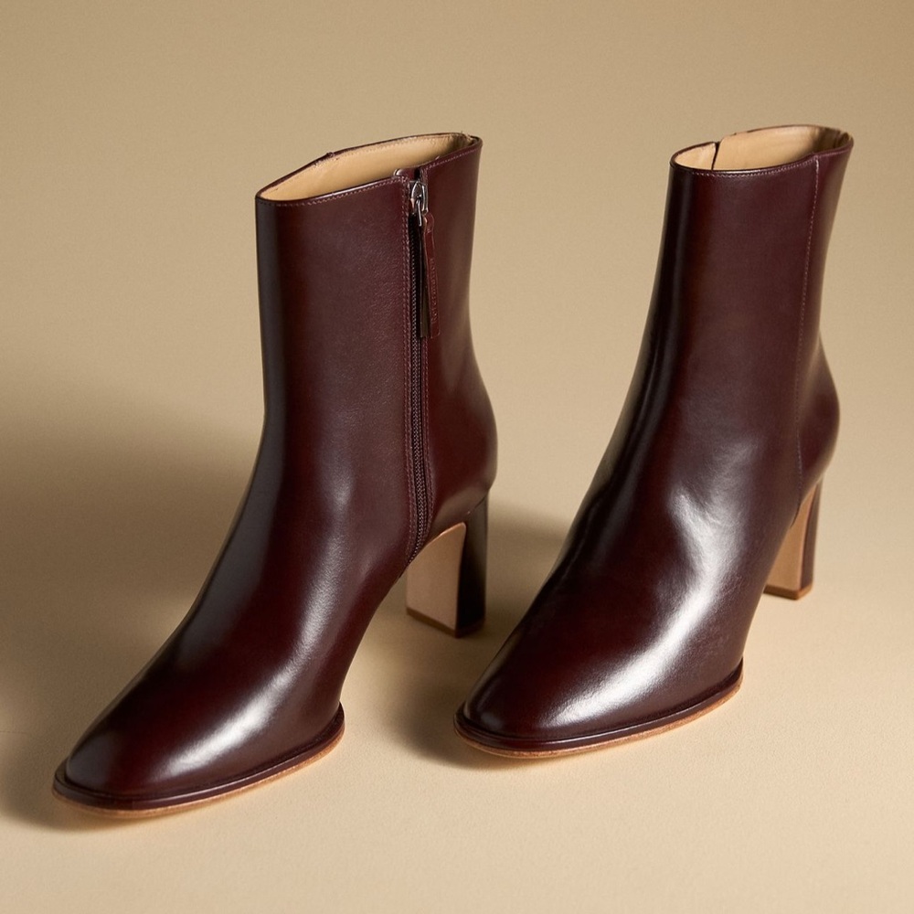Reformation Brown Ankle Boots